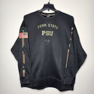 New! Nike Penn State 'U.S.A.' Military Camo Football Sweater | Women's Size: XL